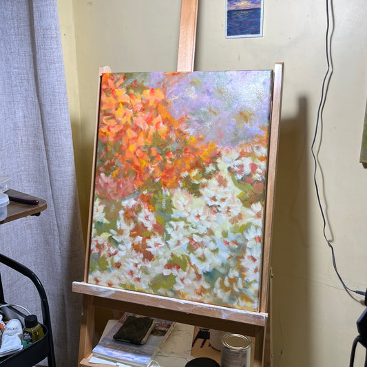 Oil Painting On Cavas - You Smell Like Summer Rain
