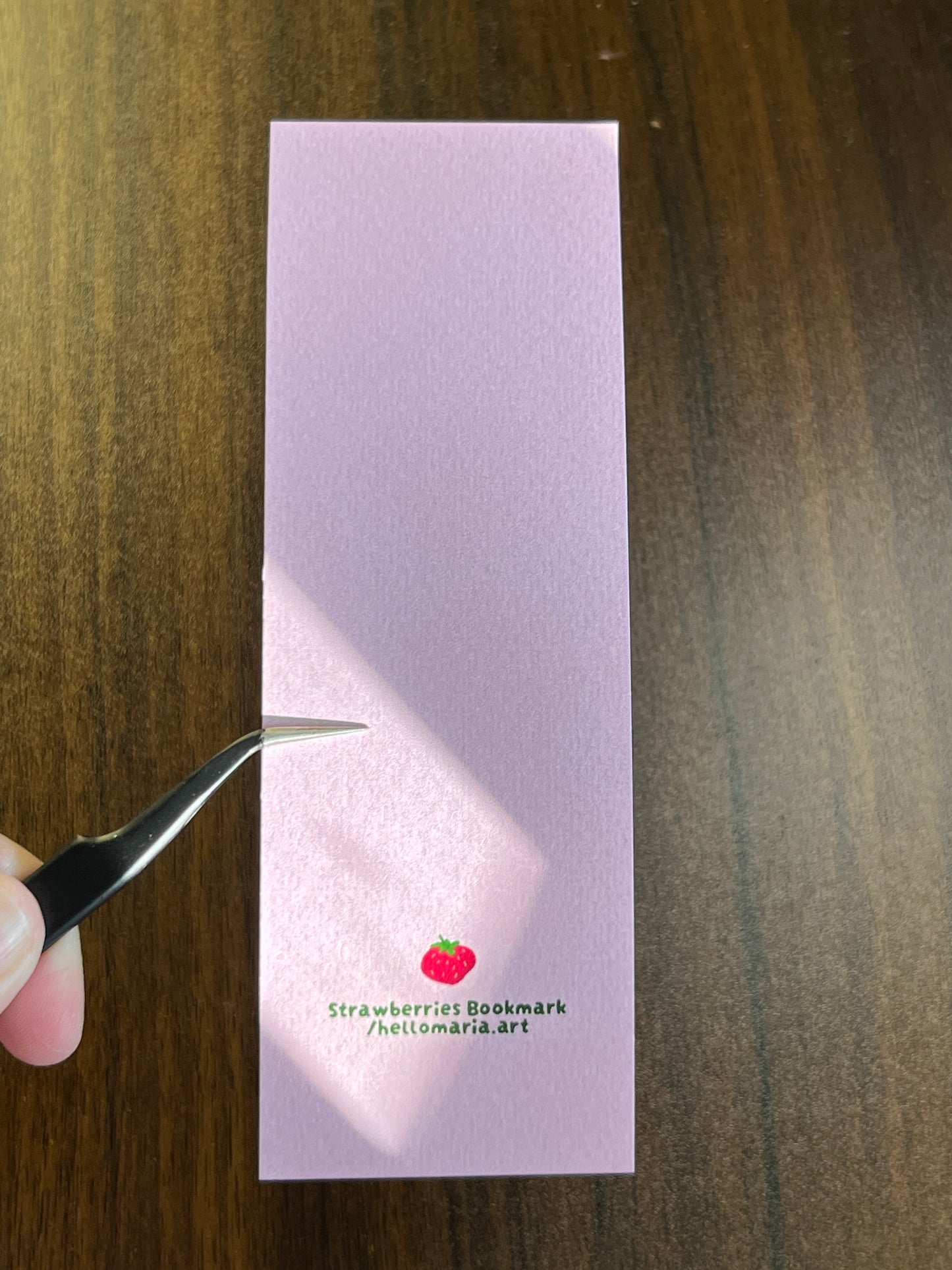 Bookmark - Strawberries