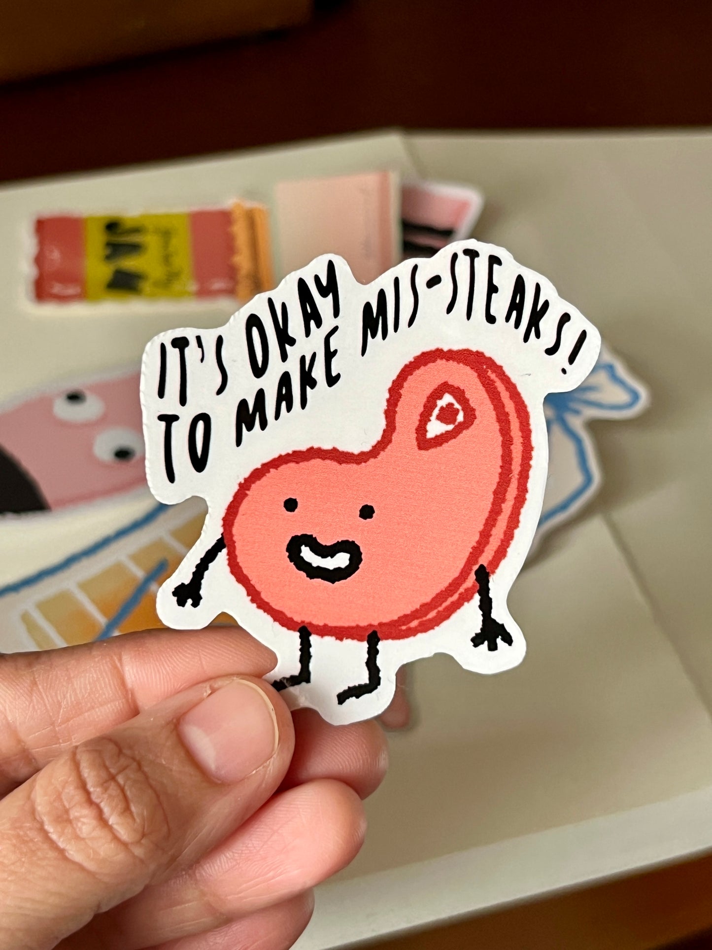 Sticker - It’s Okay To Make Mis Steaks