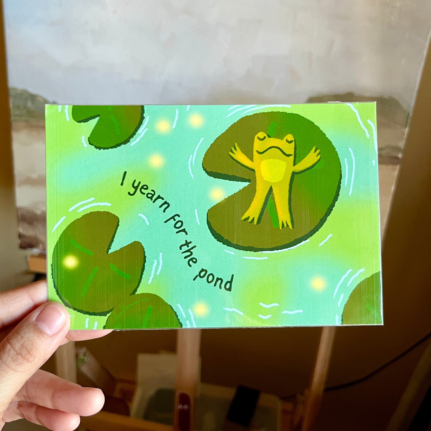 Postcard - I Yearn For The Pond