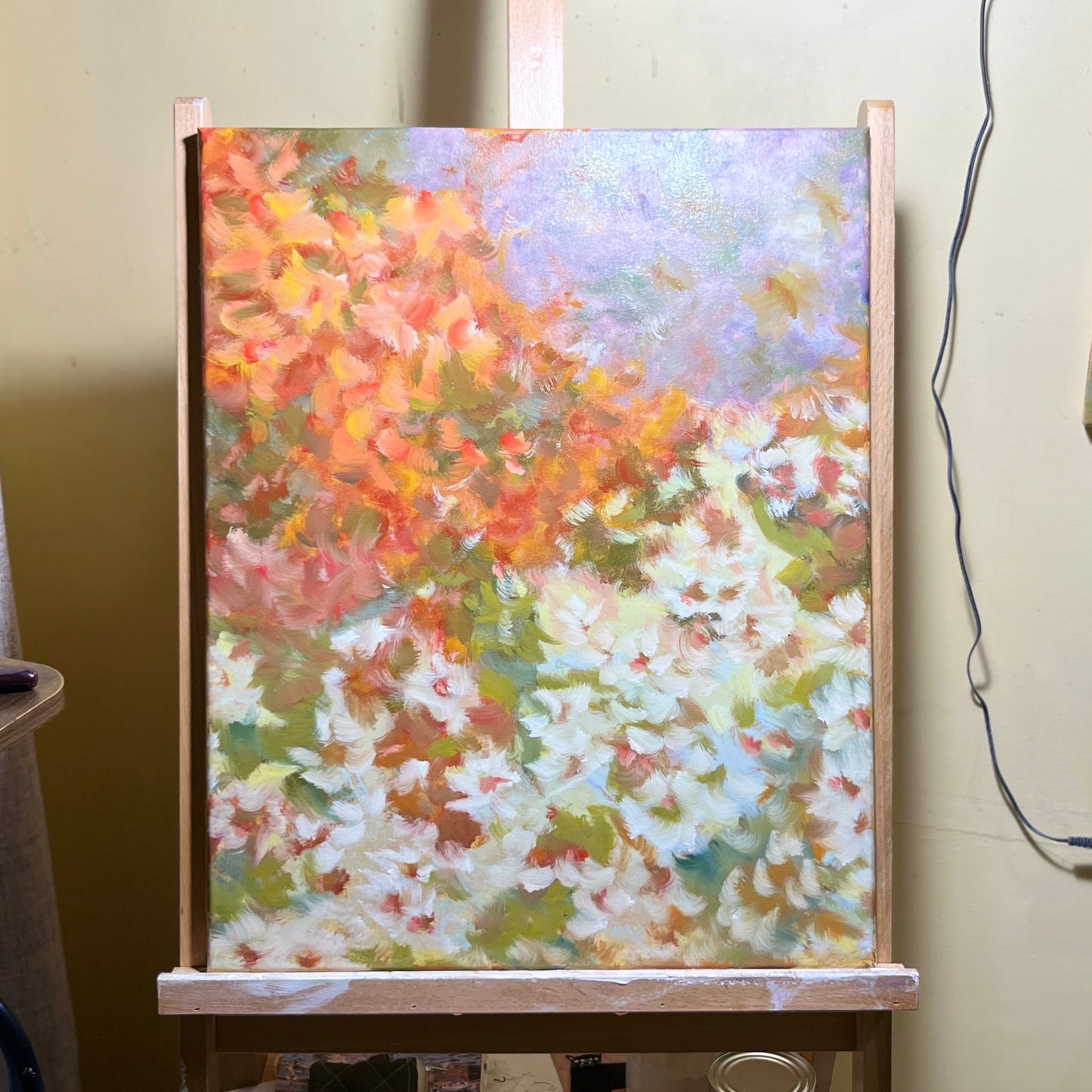 Oil Painting On Cavas - You Smell Like Summer Rain