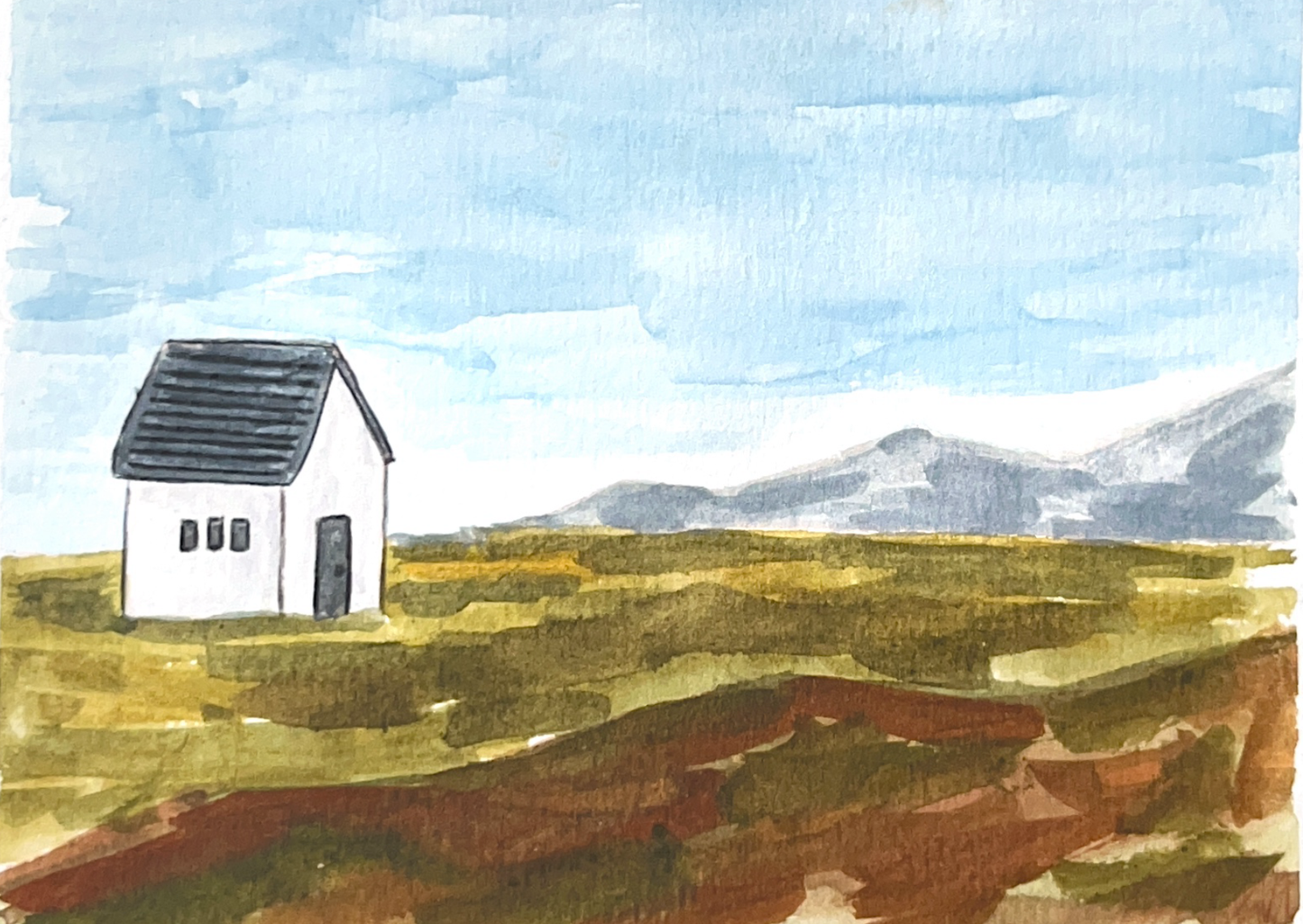 Postcard - November Sky