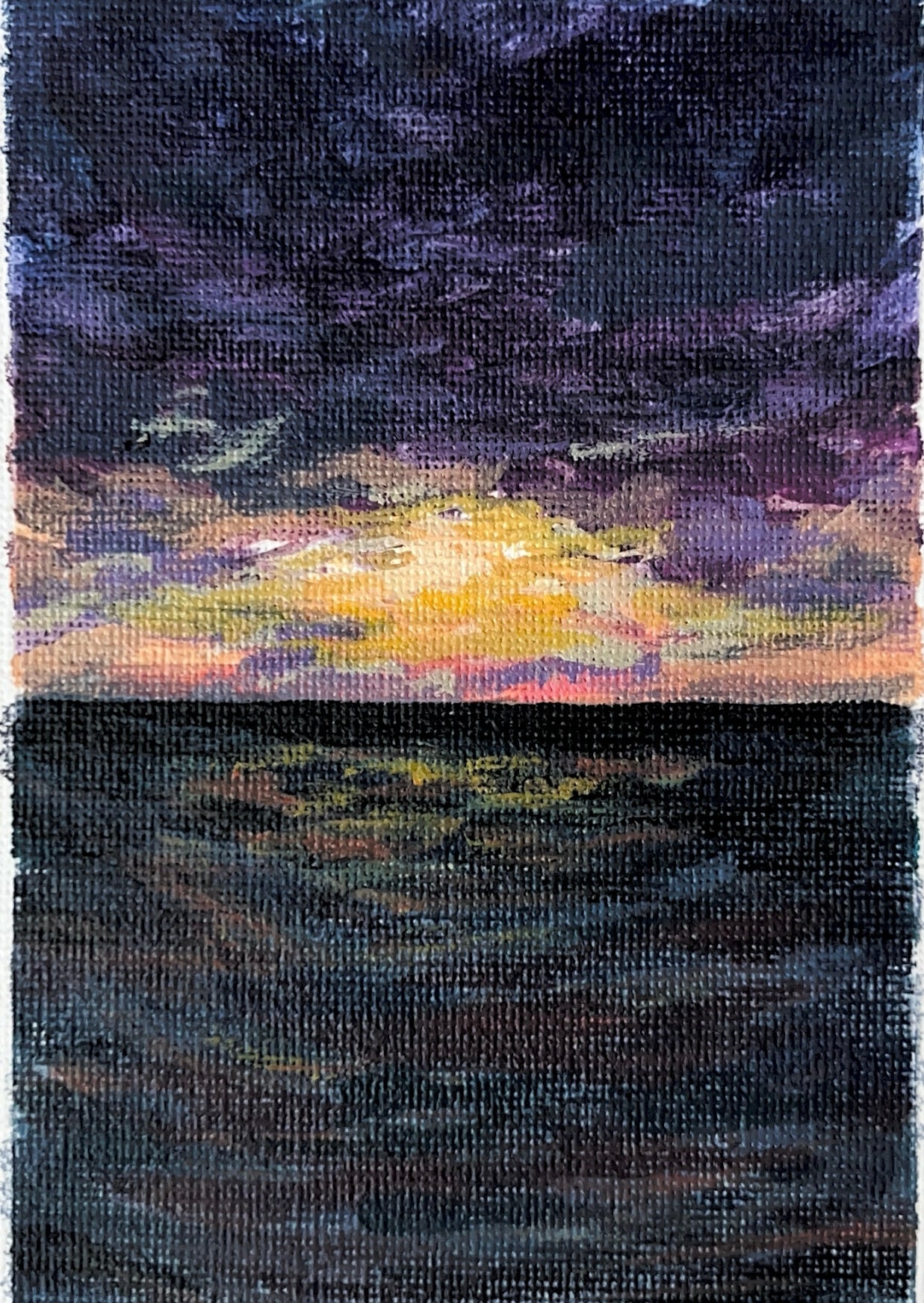 Postcard - Purple Sunset
