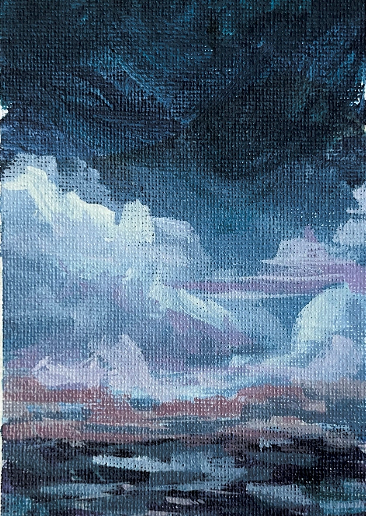 Postcard - Stormy Sea