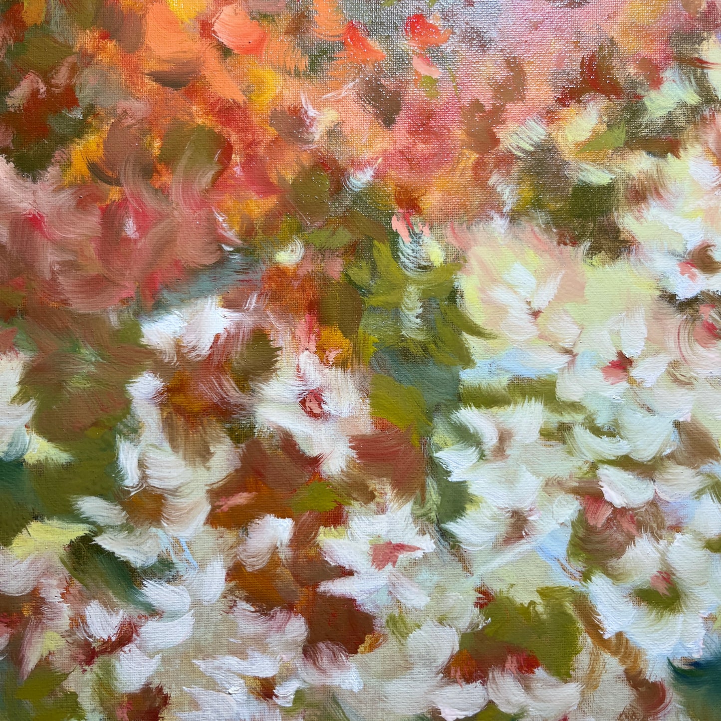 Oil Painting On Cavas - You Smell Like Summer Rain