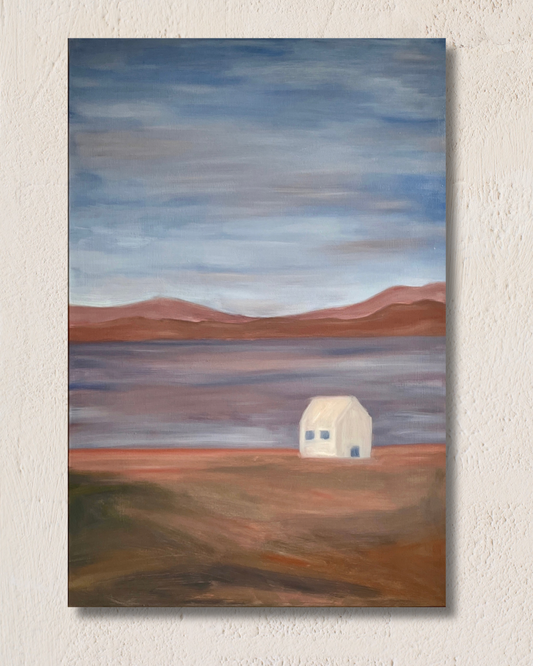 Oil Painting On Cavas - Did You Have Fun Today?